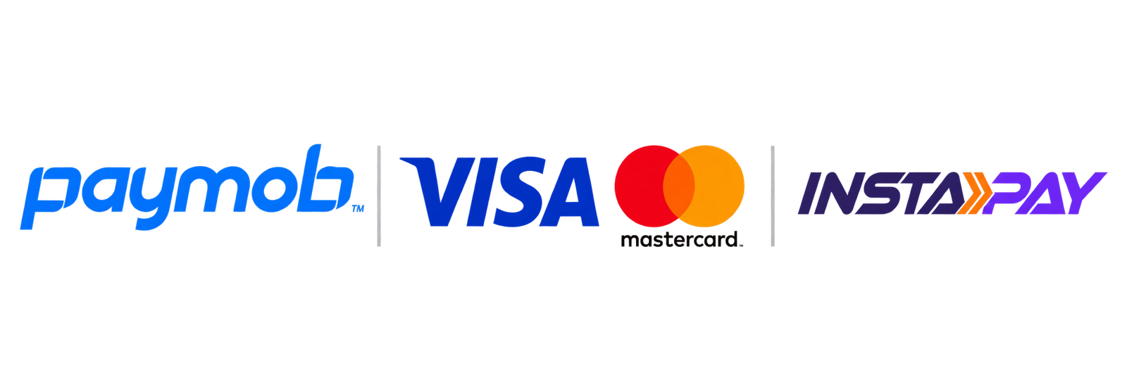 TRIOS Payment Methods – Paymob, Visa, Mastercard, and InstaPay